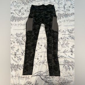 Fabletics Black Camo Leggings